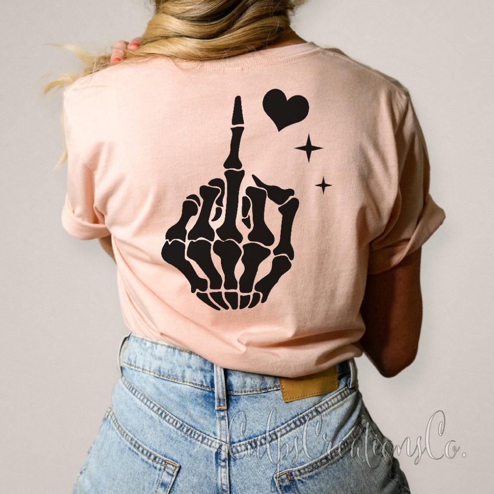 F*Ck Around And Find Out Front And Back Skeleton … - image 3